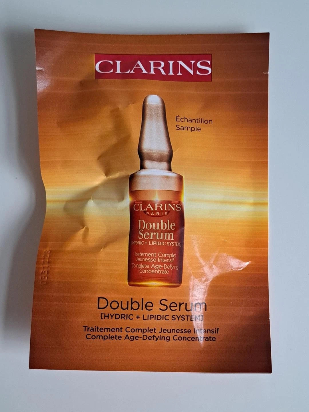 Clarins Double Serum Hydric + Lipidic System - 0.9ml - New Launch - Age-Defying