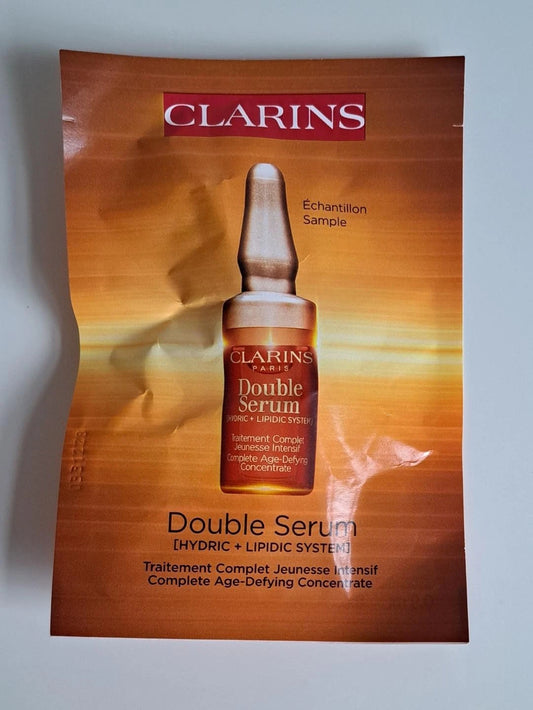 Clarins Double Serum Hydric + Lipidic System - 0.9ml - New Launch - Age-Defying