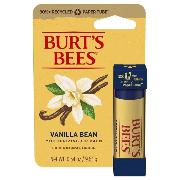 Burt's Bees Vanilla Bean Moisturizing Lip Balm 9.63g 0.34oz