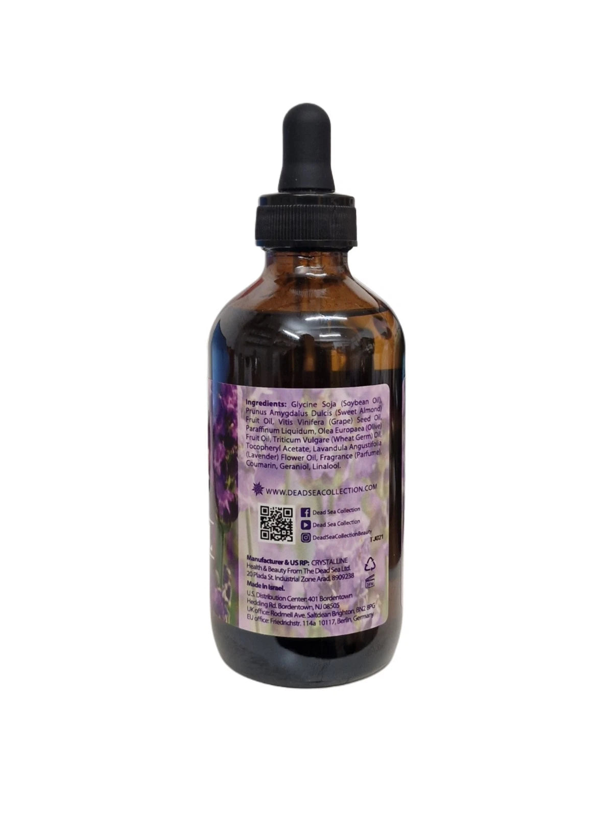Dead Sea Collection Lavender Body Oil - Reviving & Calming 200ml