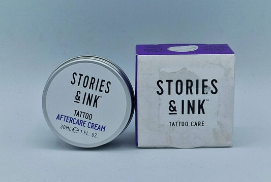 Stories And Ink Fragrance Free Tattoo Aftercare Cream 30ML Vegan