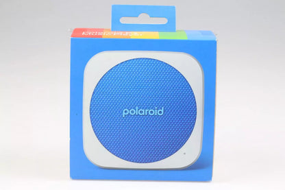 Polaroid P1 Music Player (Blue) - Super Portable Wireless Bluetooth Speaker Rechargeable with IPX5 Waterproof and Dual Stereo Pairing