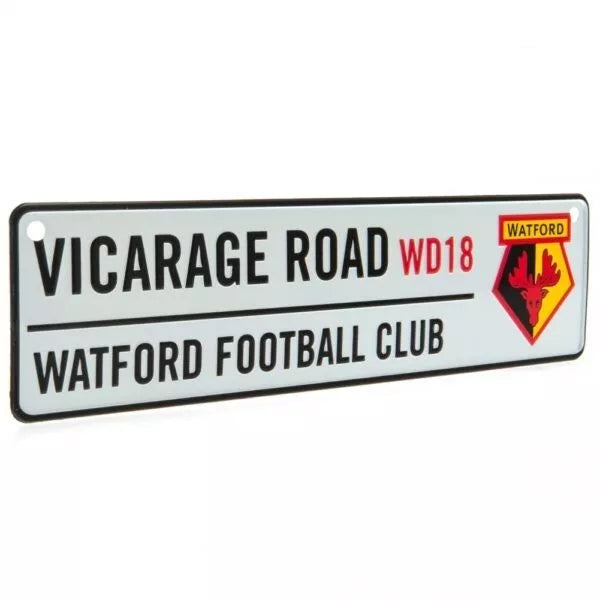 Watford FC  Metal Window Sign
