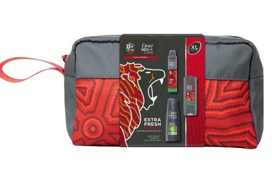 Dove Men XL Extra Fresh The Lions Washbag Collection Set