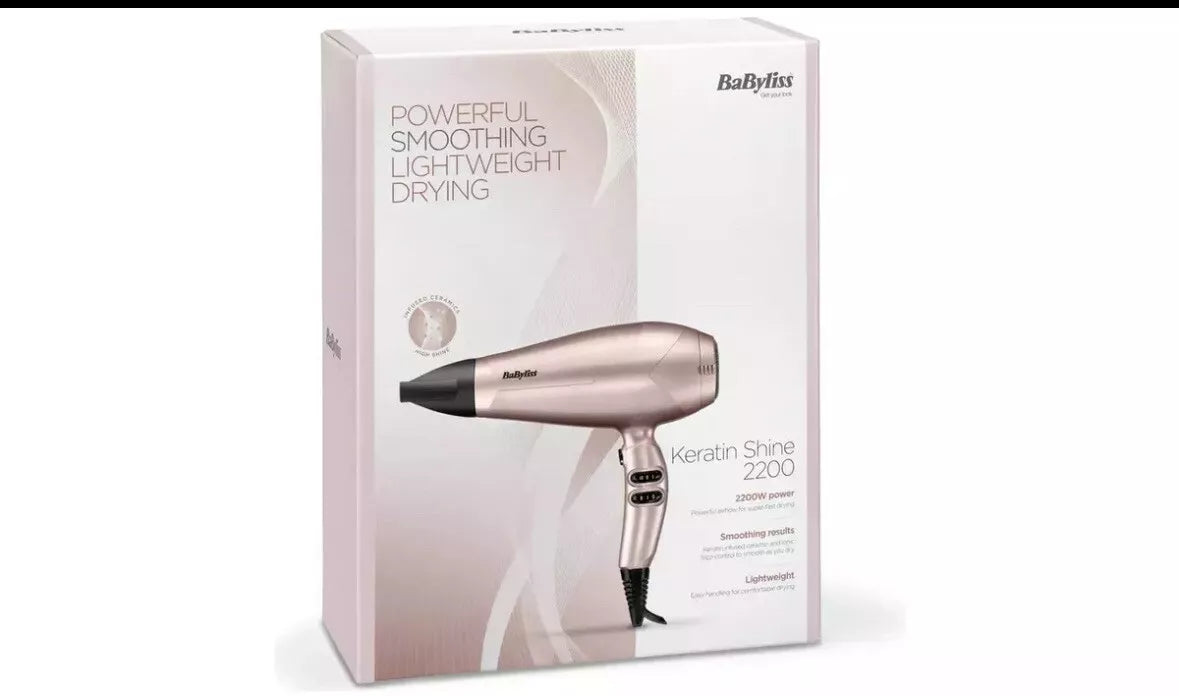 Babyliss Keratin Shine 2200 Hairdryer