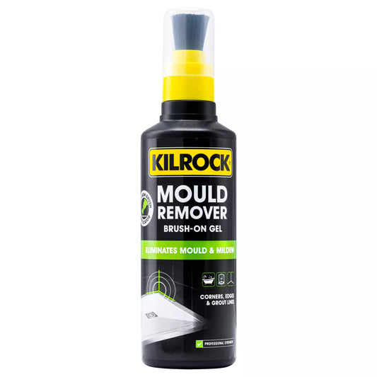 Kilrock Black Mould & Mildew Stains Remover Brush-On Gel Cleaner 250ml