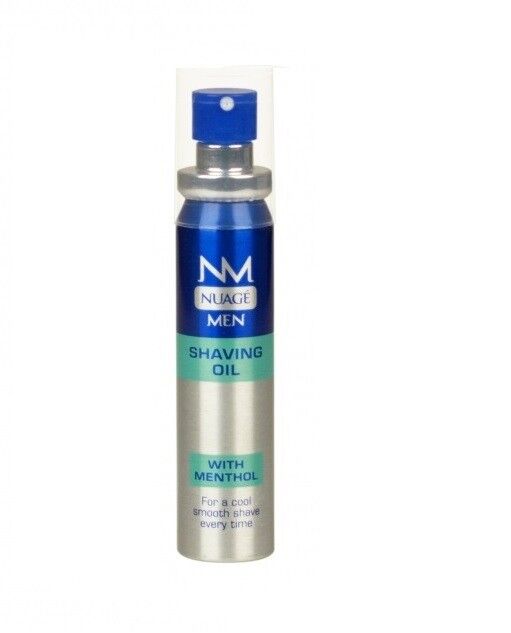 Nuage Mens Shaving Oil With Menthol Cool Fresh & Smooth Shave 25ml