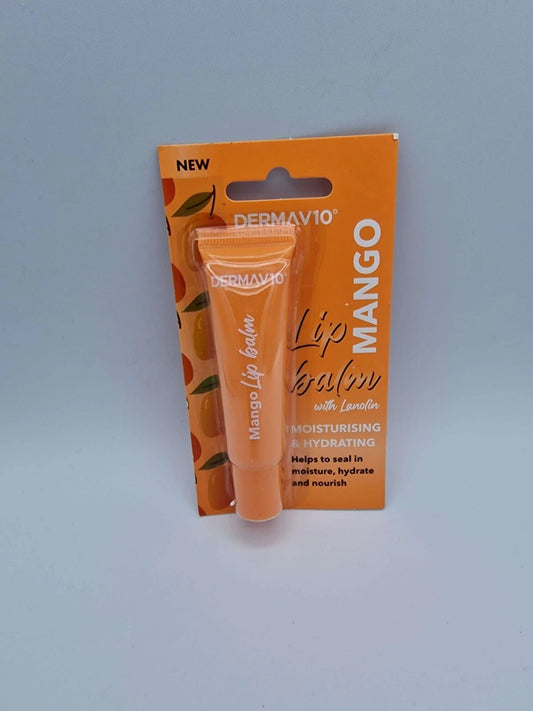 Derma V10 Mango Lip Balm 10G