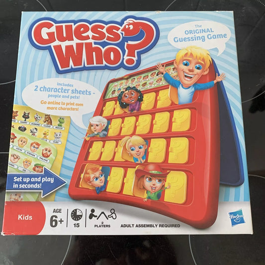 Hasbro Guess Who? Board Game - PRE-OWNED