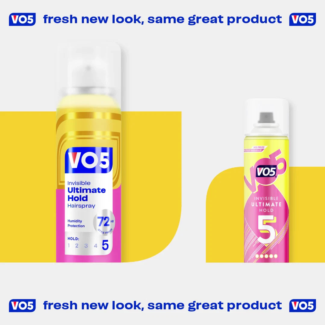 VO5 Invisible Ultimate Hold Hair Spray, 400ml