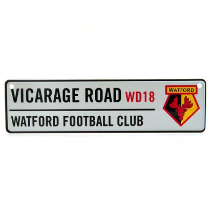 Watford FC  Metal Window Sign