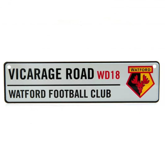 Watford FC  Metal Window Sign