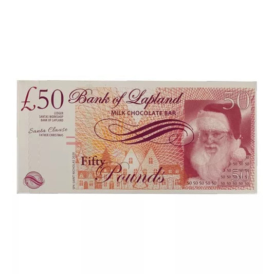 Milk Chocolate £50 Note Bar
