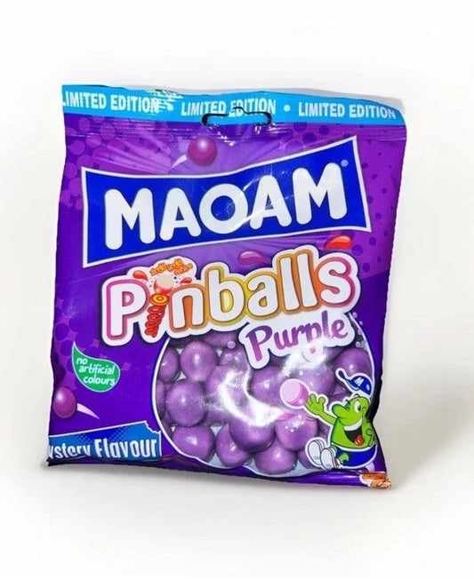 Maoam Pinballs Purple 140g Bag