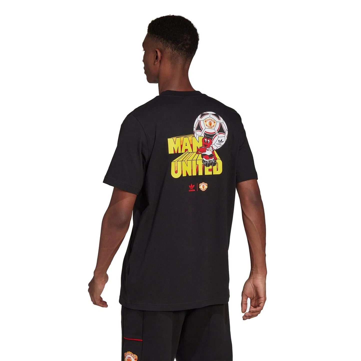 Adidas Man UTD Black Shirt