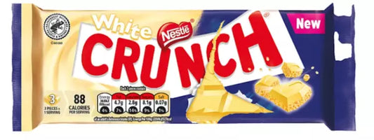 Nestle Crunch White Chocolate Bar 100g