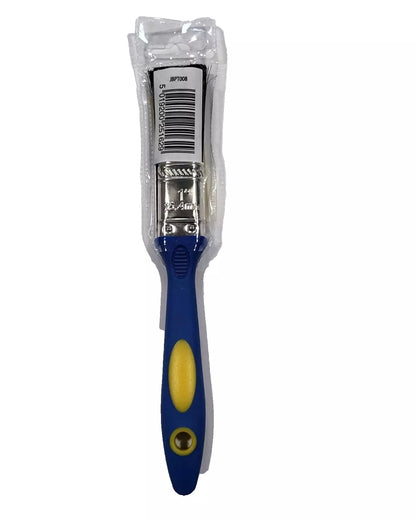 Job Done 1" Inch 25.4mm Soft Grip Handled Paint Brush