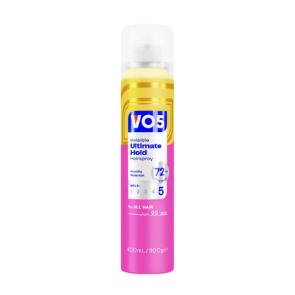 VO5 Invisible Ultimate Hold Hair Spray, 400ml