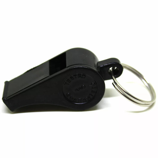 Black Ref Whistle Small