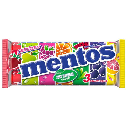 Mentos Rainbow 3PK