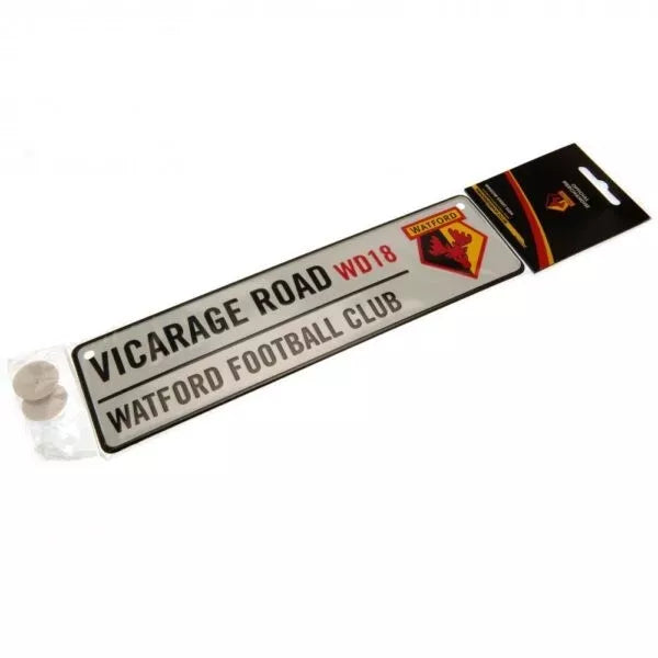 Watford FC  Metal Window Sign