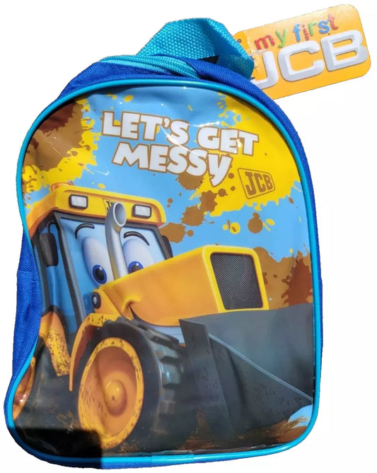Let's get messy JCB Childs/Junior Nursery Backpack