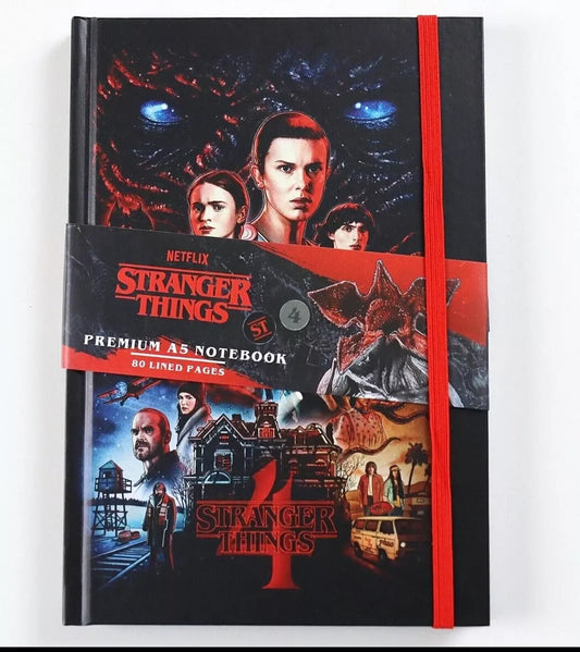 Pyramid International Stranger Things 4 (Vecna) A5 3D Cover Lenticular Notebook, Black