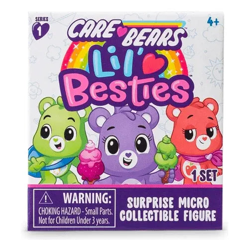 Care Bears Lil Besties Micro Figure Surprise Figure Assortment Styles Vary