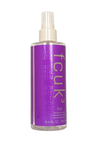 fcuk3 Fragrance Mist 250ml French Connection